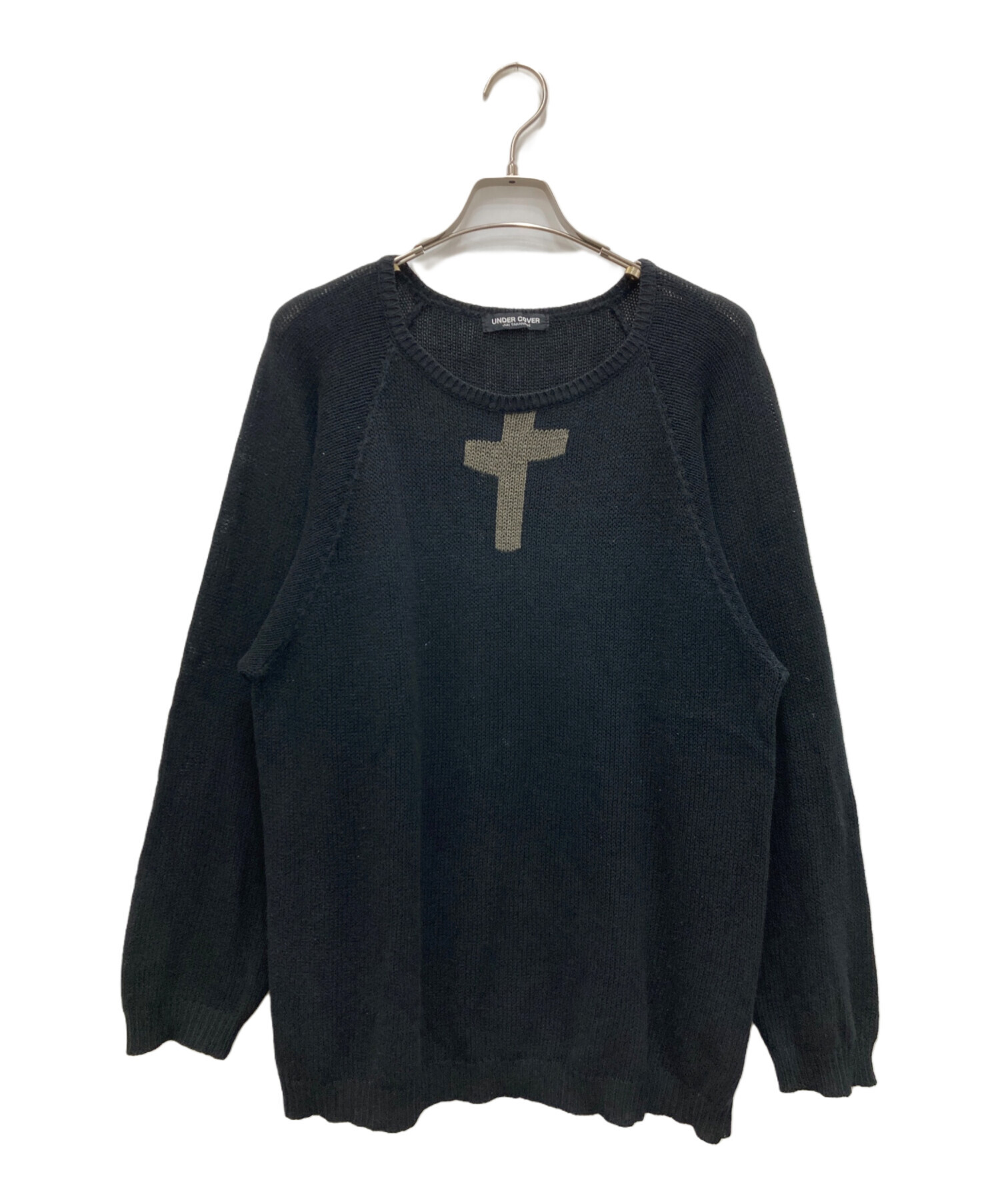 中古・古着通販】UNDERCOVER (アンダーカバー) クロスデザインラグラン 