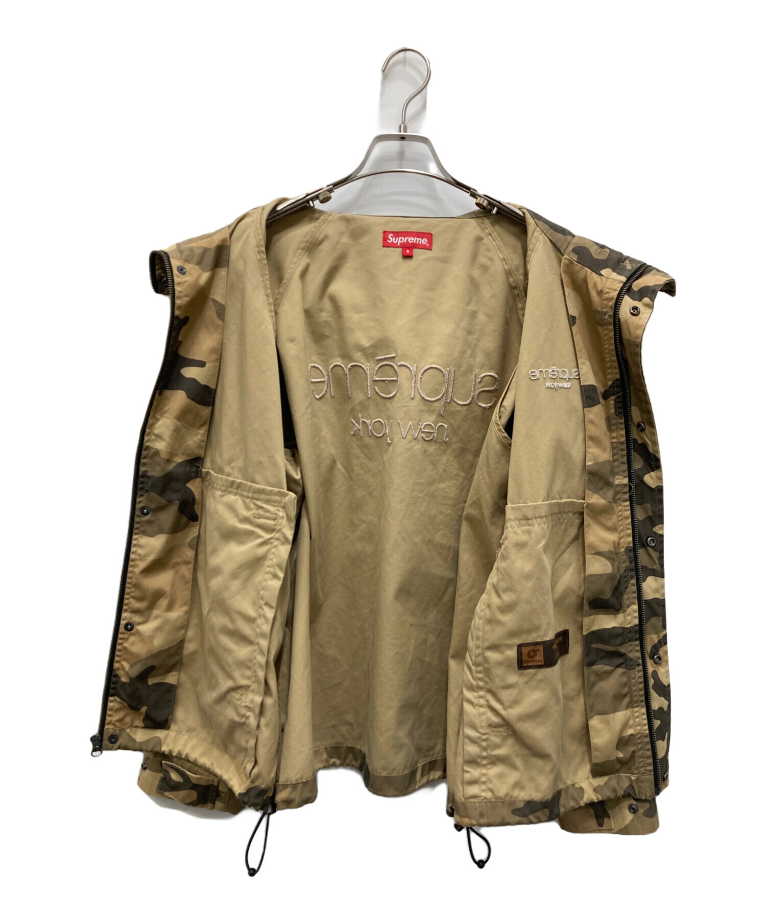 【大幅値下げ】Supreme コットンフィールドジャケット 中古・古着通販】SUPREME (シュプリーム) カモ柄コットンフィールド