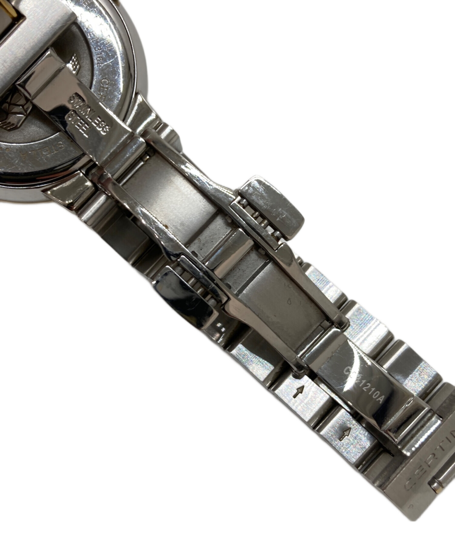 64317Q】動作品 Certina サーチナ 37192-17 SWISS MADE 手巻き レザー