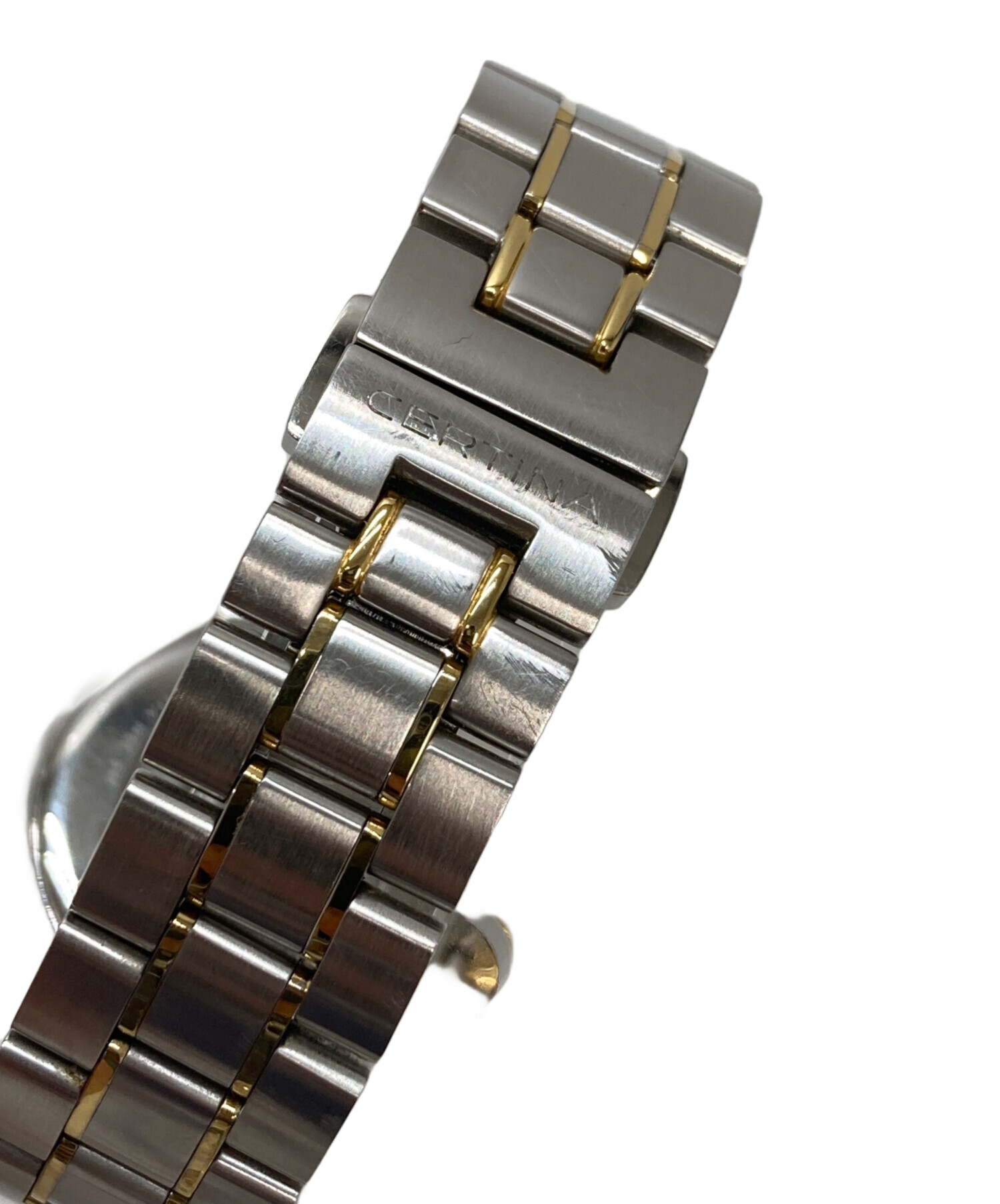64317Q】動作品 Certina サーチナ 37192-17 SWISS MADE 手巻き レザー