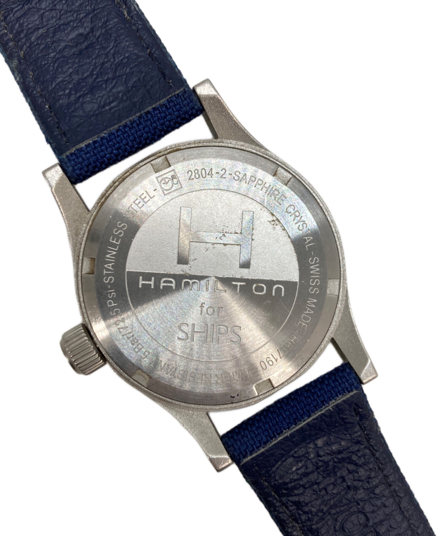 HAMILTON for SHIPS H697190 旧ロゴ 中古・古着通販】HAMILTON (ハミルトン) SHIPS (シップス) カーキ