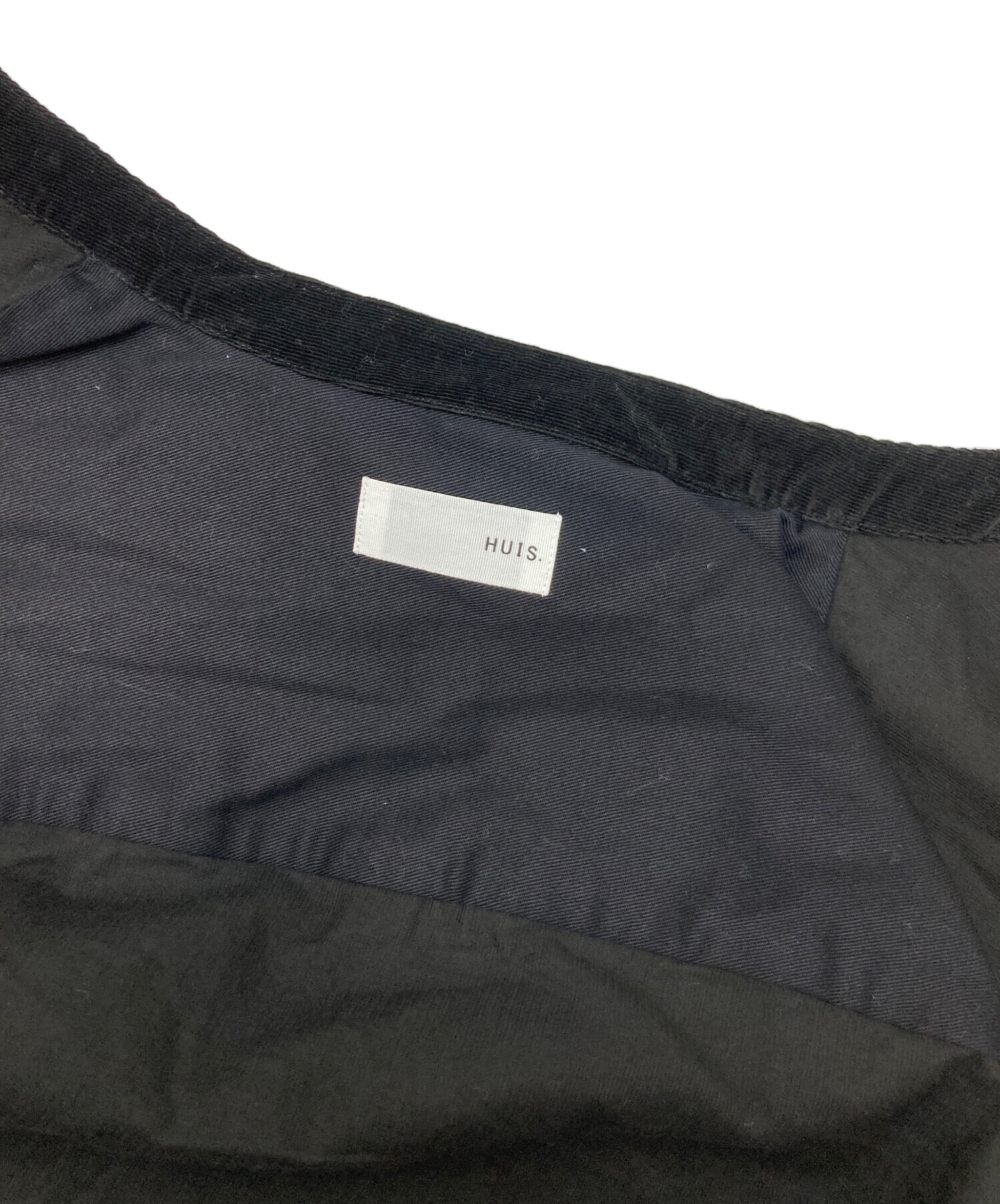 中古・古着通販】HUIS (ハウス) みじんコールバンドカラーオーバー 