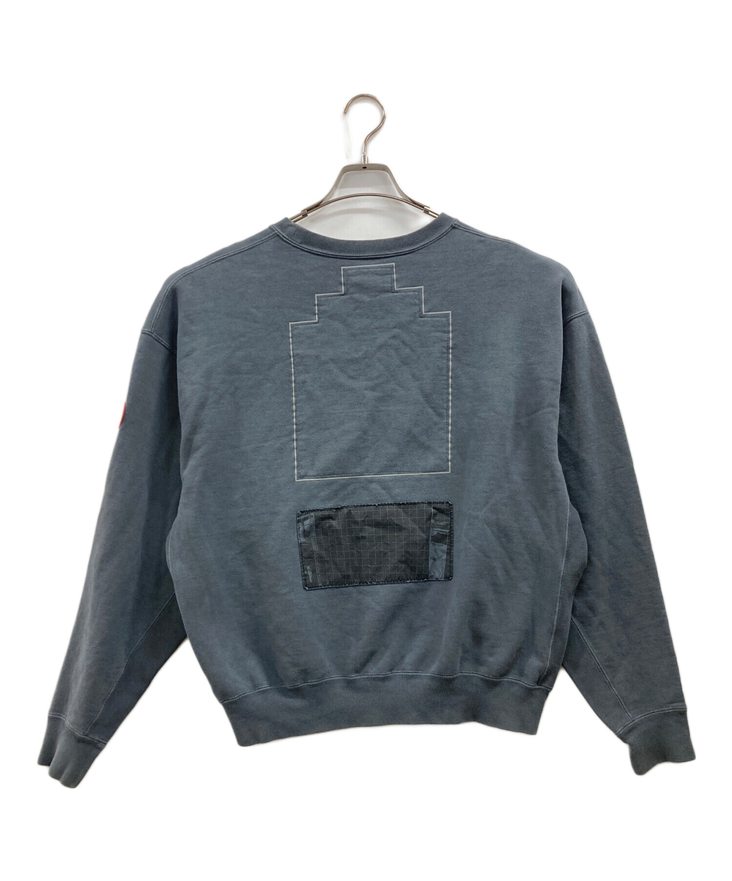 中古・古着通販】C.E (シーイー) OVERDYE CAV EMPT CREW NECK グレー 中古・古着通販】C.E (シーイー) OVERDYE CAV EMPT CREW NECK グレー