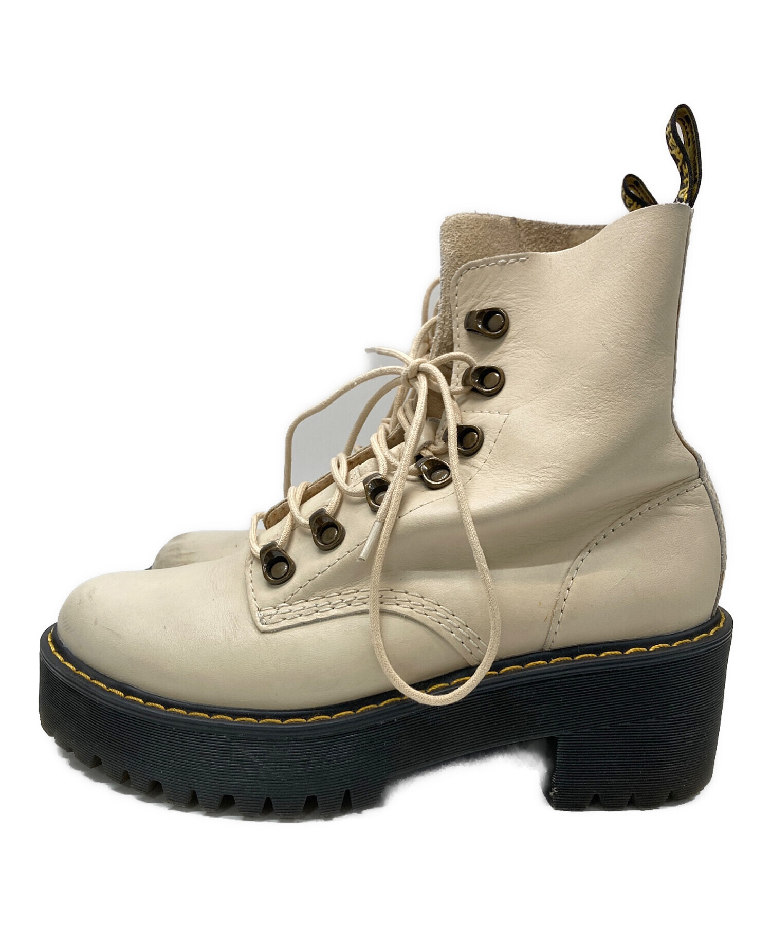 中古・古着通販】Dr.Martens (ドクターマーチン) ブーツ ベージュ 
