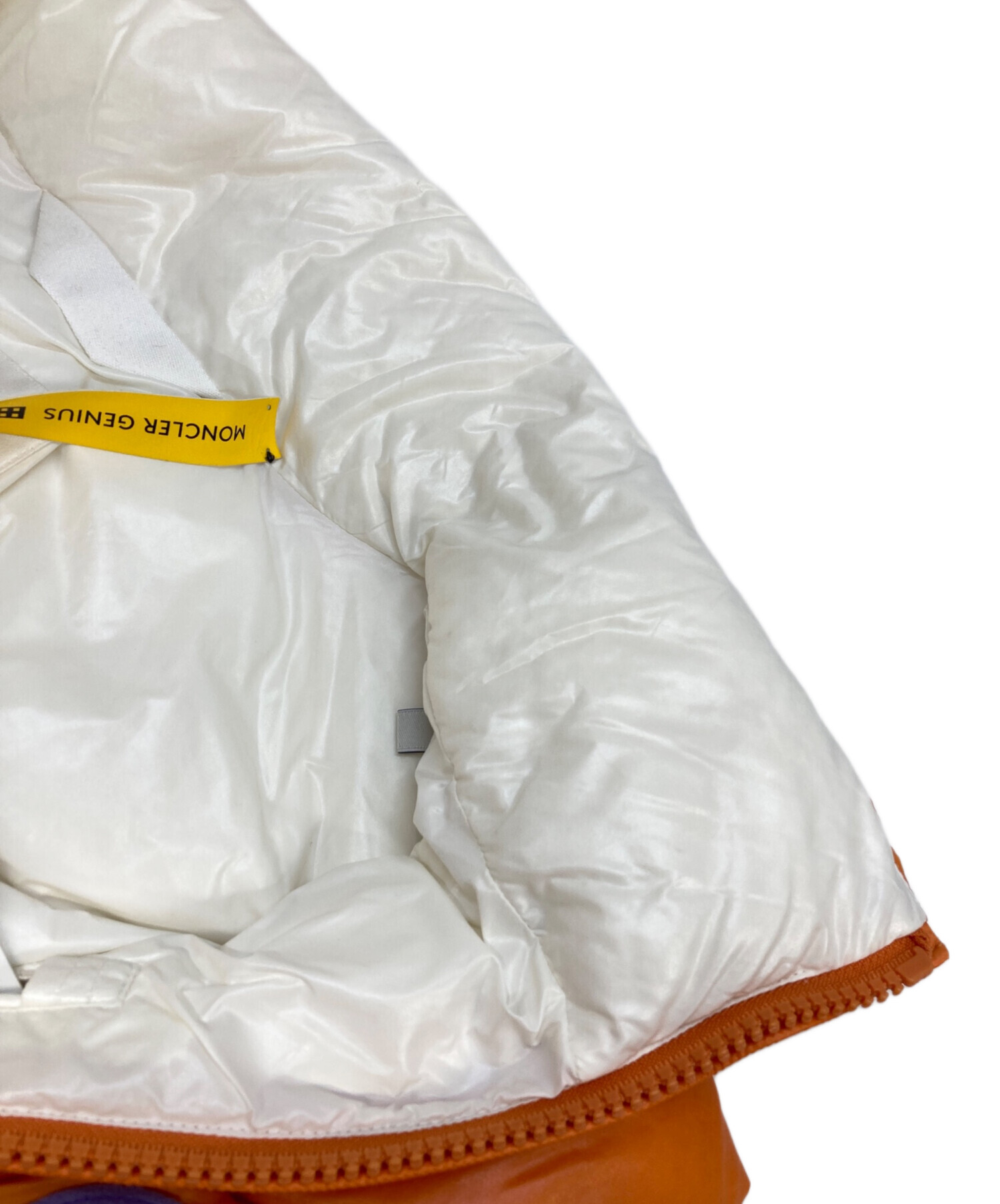 中古・古着通販】MONCLER (モンクレール) ダウンベスト オレンジ