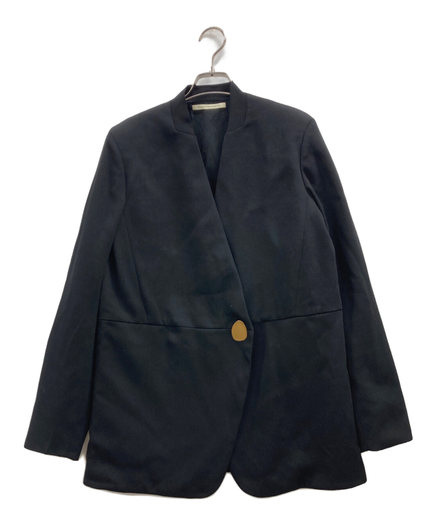 中古・古着通販】HARUNOBUMURATA (ハルノブ ムラタ) ノーカラーウール