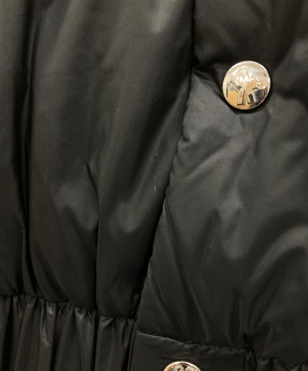 MONCLER GENIUS モンクレール ジーニアス NOIR KEI NINOMIYA ノワール ケイ ニノミヤ ビッグロゴTシャツ ブラック コットン×レザー 中古・古着通販】MONCLER GENIUS (モンクレール ジーニアス) noir kei