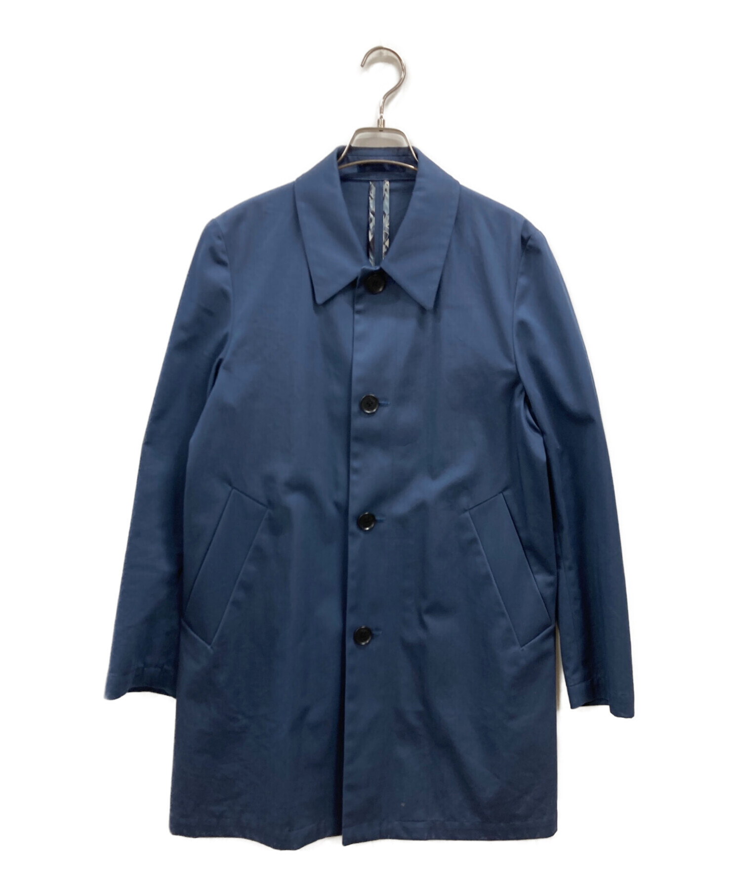 Paul Smith ポールスミス ステンカラー コート ネイビー 紺 M 中古・古着通販】Paul Smith London (ポールスミスロンドン) ステン