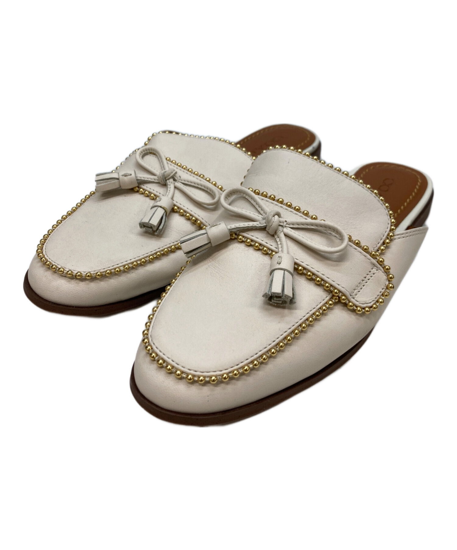 中古・古着通販】COACH (コーチ) サンダル アイボリー サイズ:US6C