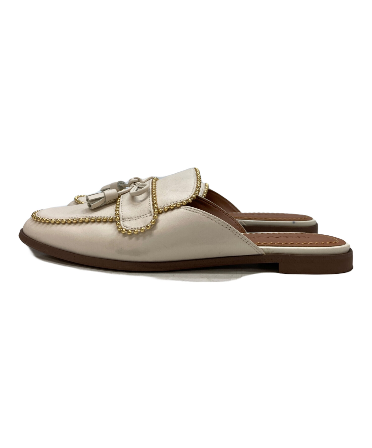 中古・古着通販】COACH (コーチ) サンダル アイボリー サイズ:US6C