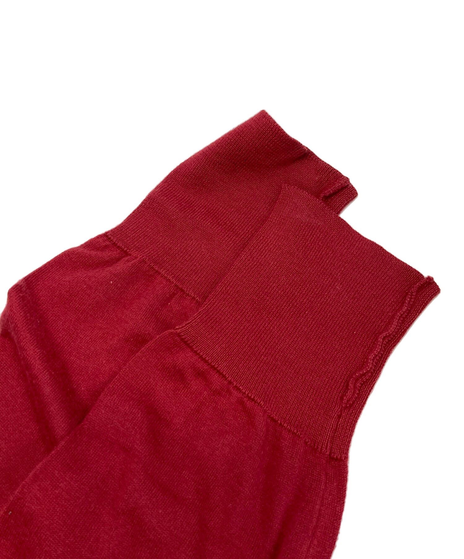 JOHN SMEDLEY レッド クルーネック セーター S JOHN SMEDLEY（ジョンスメドレー） ニット NELL MODERN FIT レディース