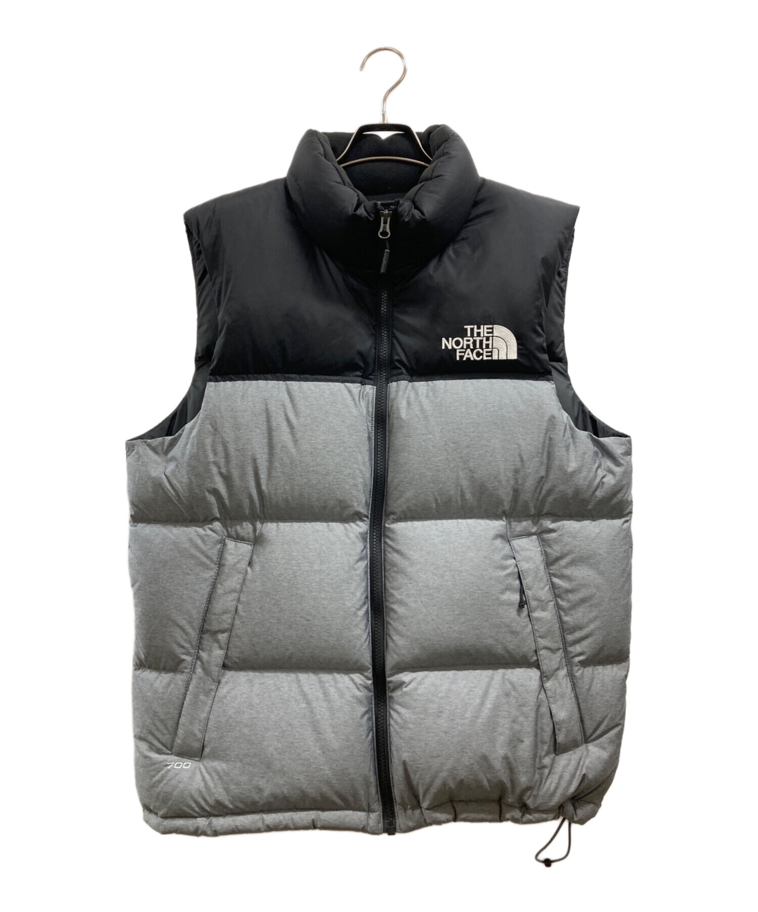 THE NORTH FACE ダウンベスト 700FPグレー　sizeS 中古・古着通販】THE NORTH FACE (ザ ノース フェイス) ダウンベスト