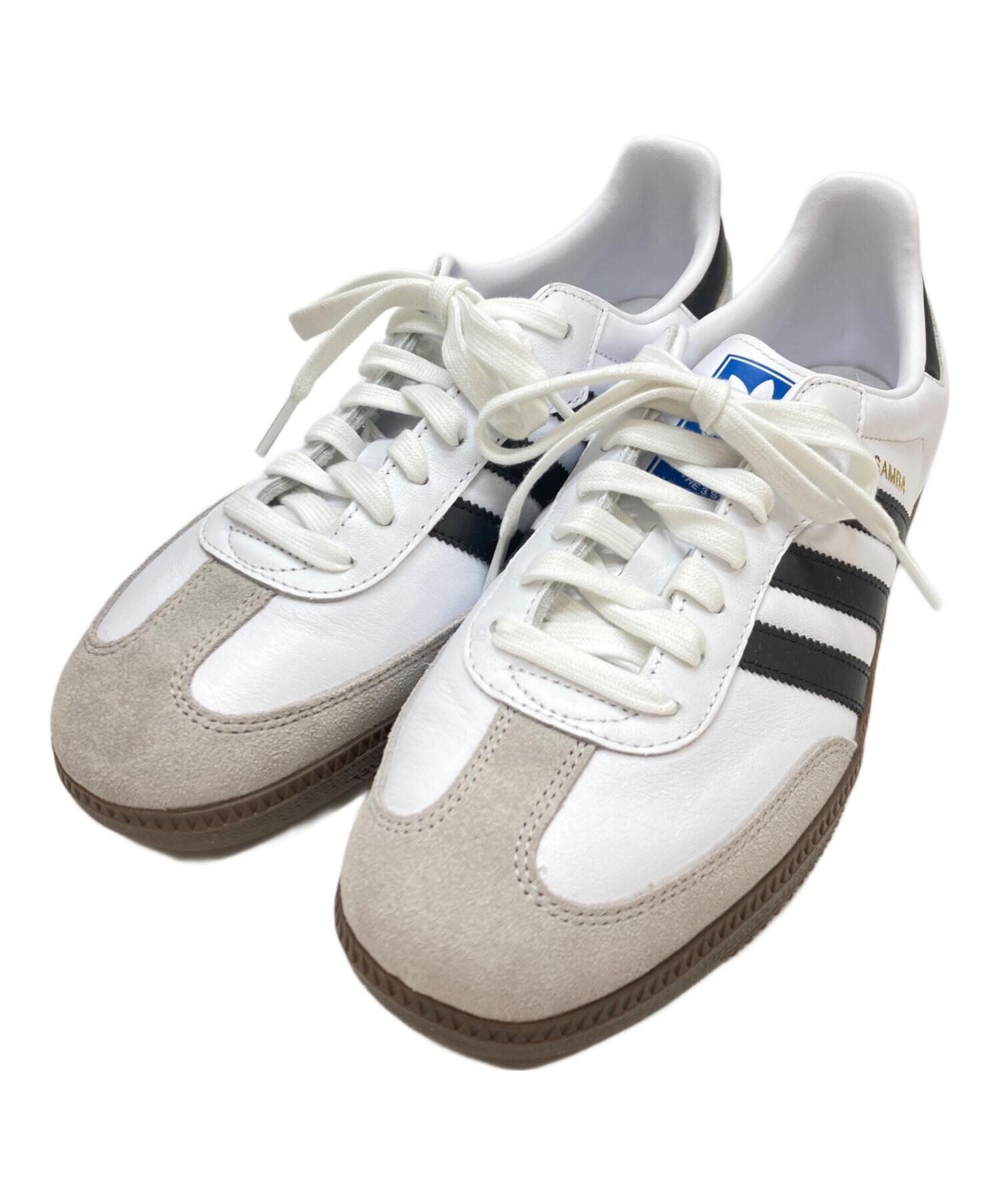 古着　ビンテージ　ライトニングホワイト　コアエネジ　レトロ　新タグ付き 中古・古着通販】adidas (アディダス) Samba OG ホワイト サイズ:28