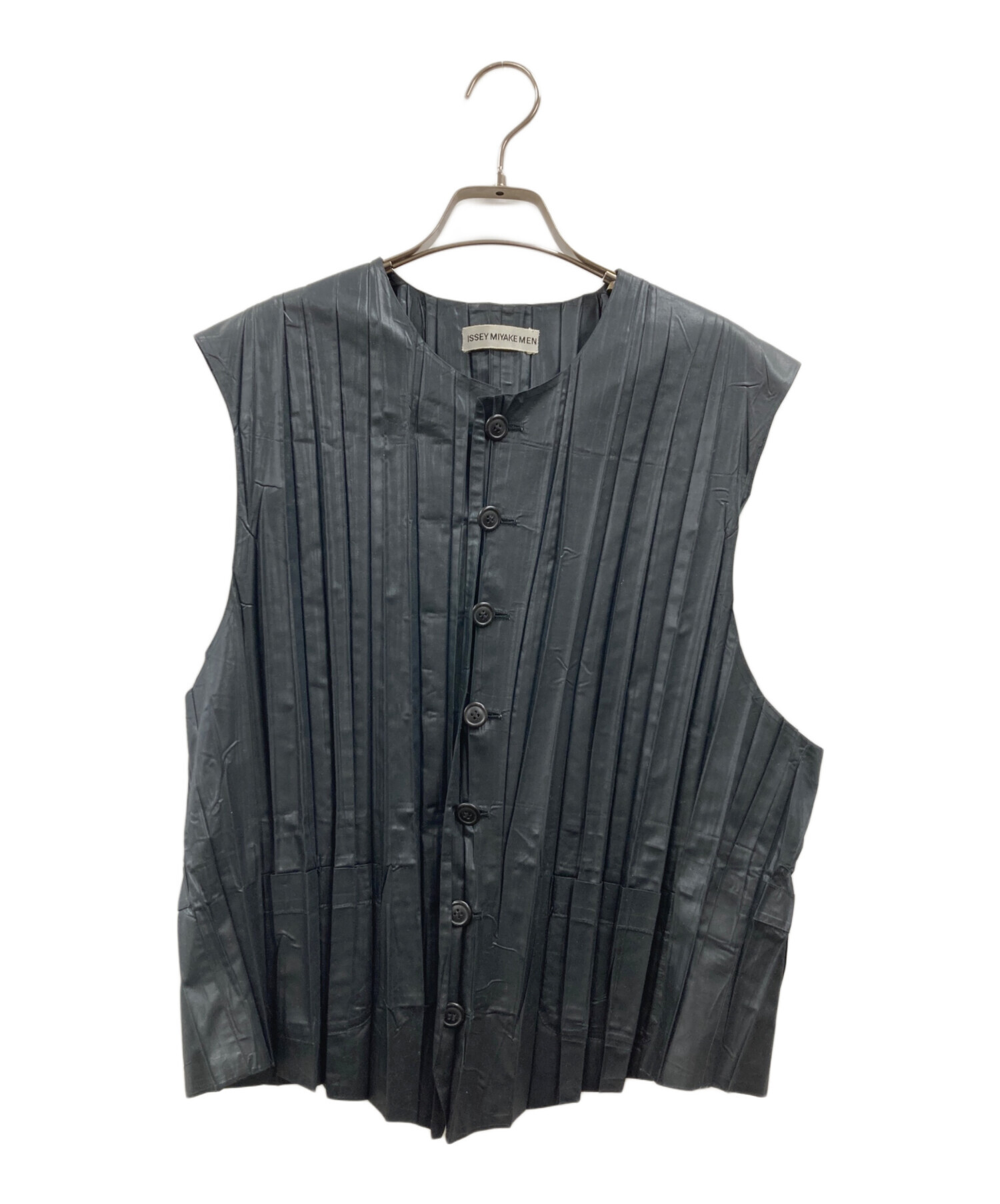イッセイミヤケ ISSEY MIYAKE プリーツ ノースリーブ ワンピース | ANAV.IT