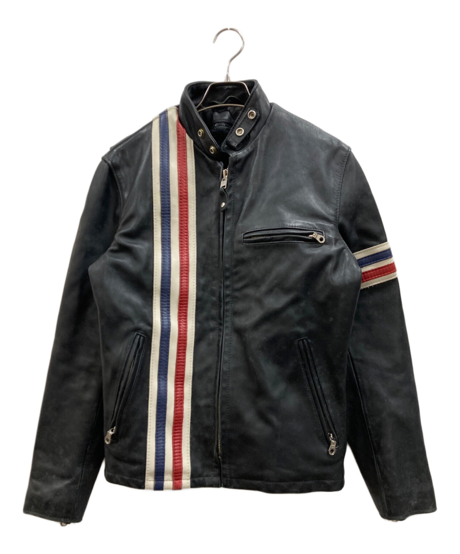 中古・古着通販】Schott (ショット) シングルレザージャケット 中古・古着通販】Schott (ショット) シングルレザージャケット