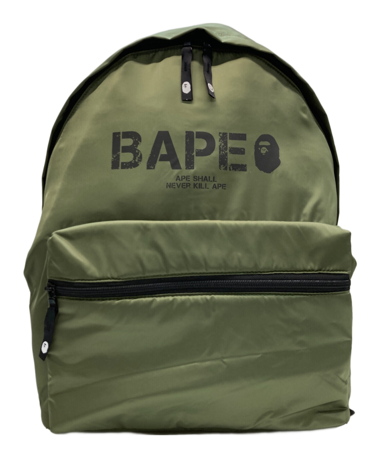 定価以下 新品未使用 APE エイプ ショッパー 2way バッグ グリーン A BATHING APE（バッグ）のフリマアイテム一覧
