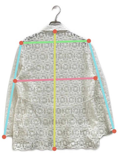 中古・古着通販】MACPHEE (マカフィー) ゲオフラワーレース シングル