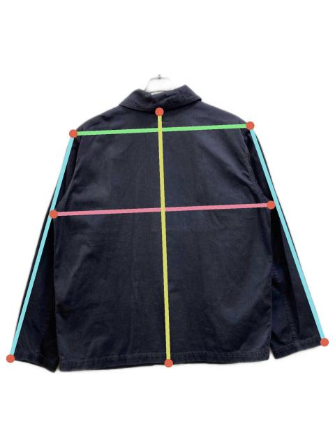 マ*イ様 RRL ネイビー ラウンドカラーカバーオール 中古・古着通販】RRL (ダブルアールエル) カバーオール ネイビー