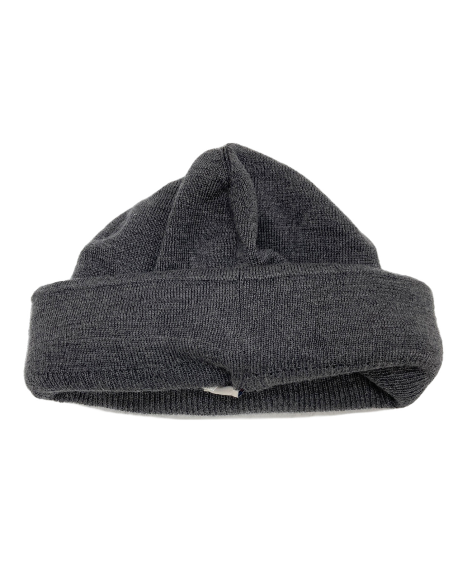 モンクレール　ニット帽 中古・古着通販】MONCLER (モンクレール) ニット帽 グレー｜ブランド