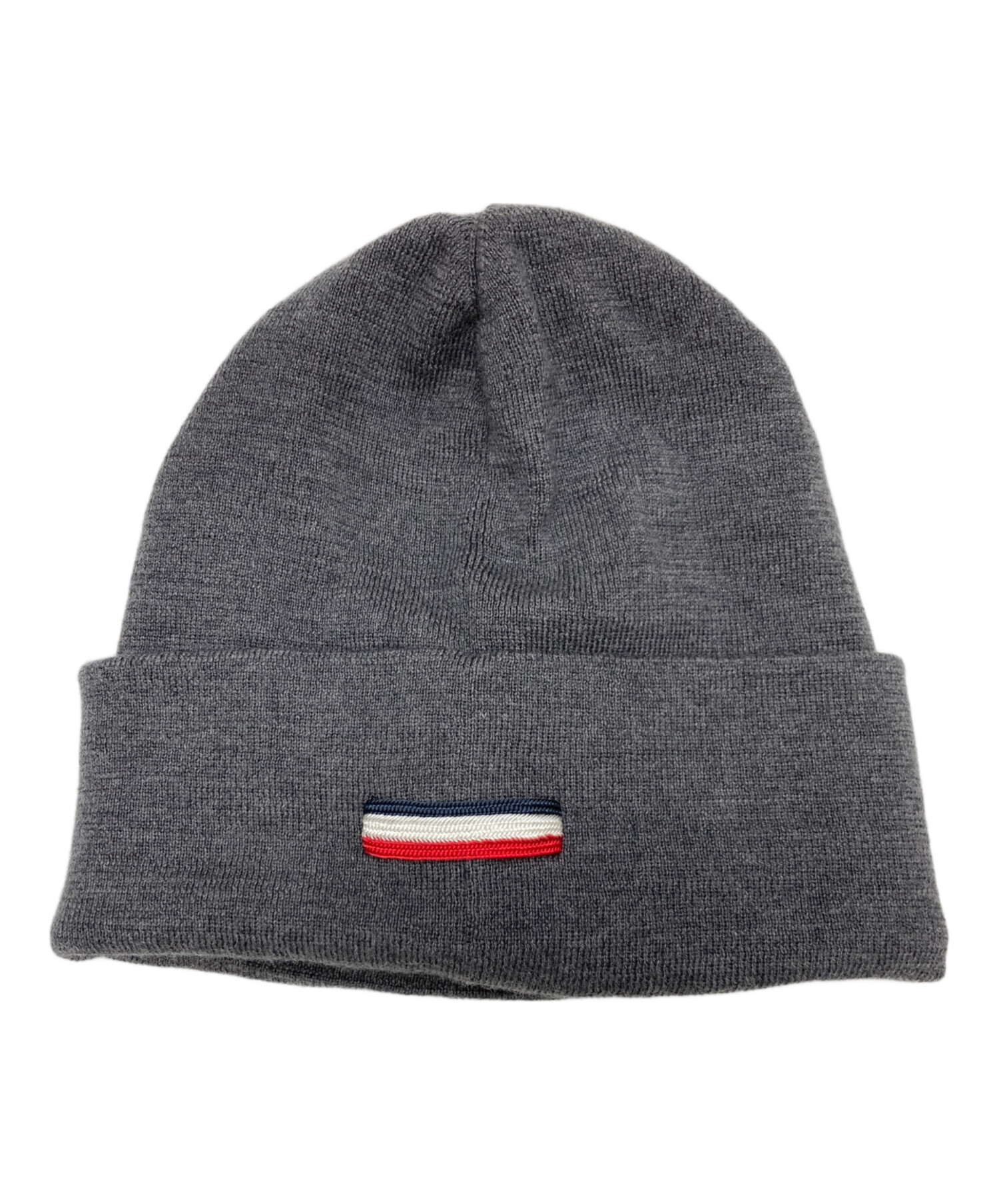中古・古着通販】MONCLER (モンクレール) ニット帽 グレー｜ブランド