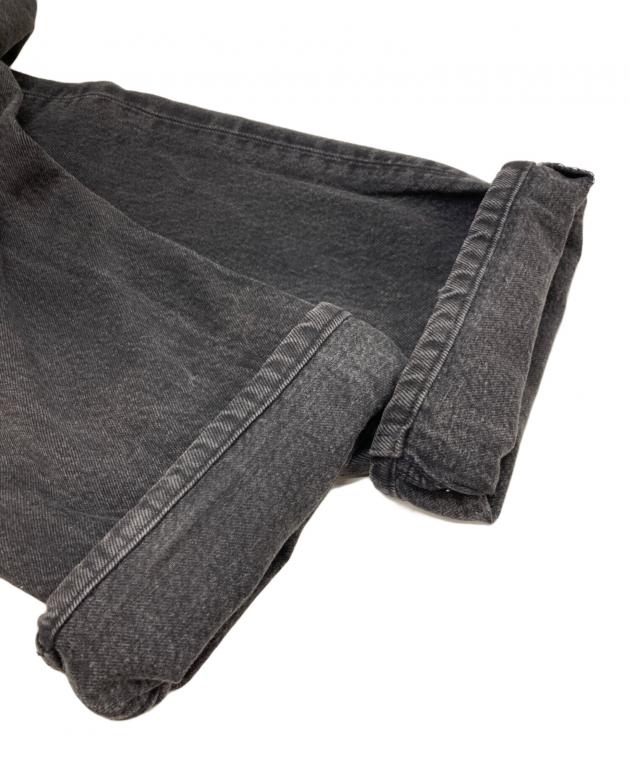 中古・古着通販】LEVI'S (リーバイス) 後染め501デニムパンツ ブラック