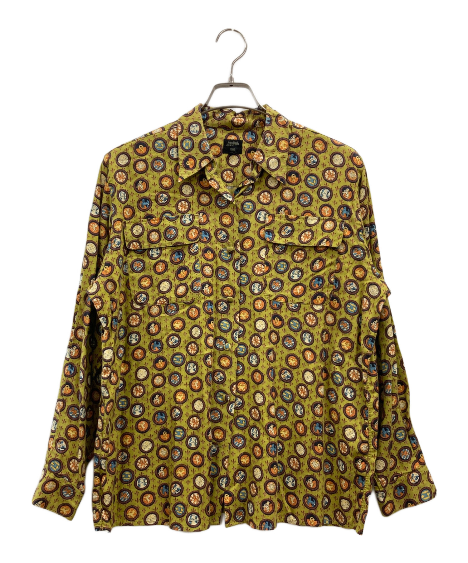 Jean Paul GAULTIER FEMME ブラウス 40(M位) 【古着】【中古】 中古・古着通販】Jean Paul Gaultier FEMME (ジャンポールゴルチエ