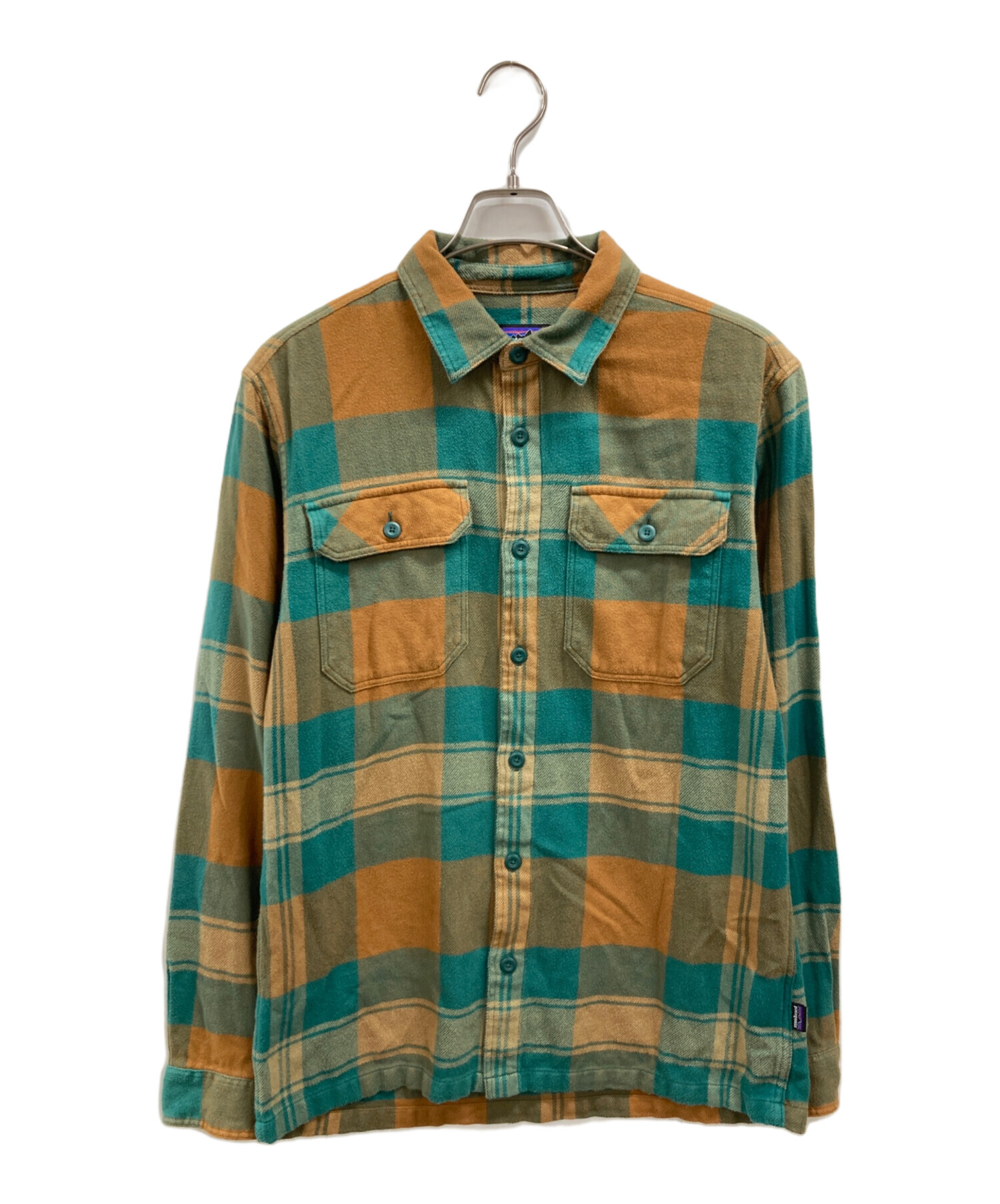 中古・古着通販】Patagonia (パタゴニア) ネルシャツ グリーン