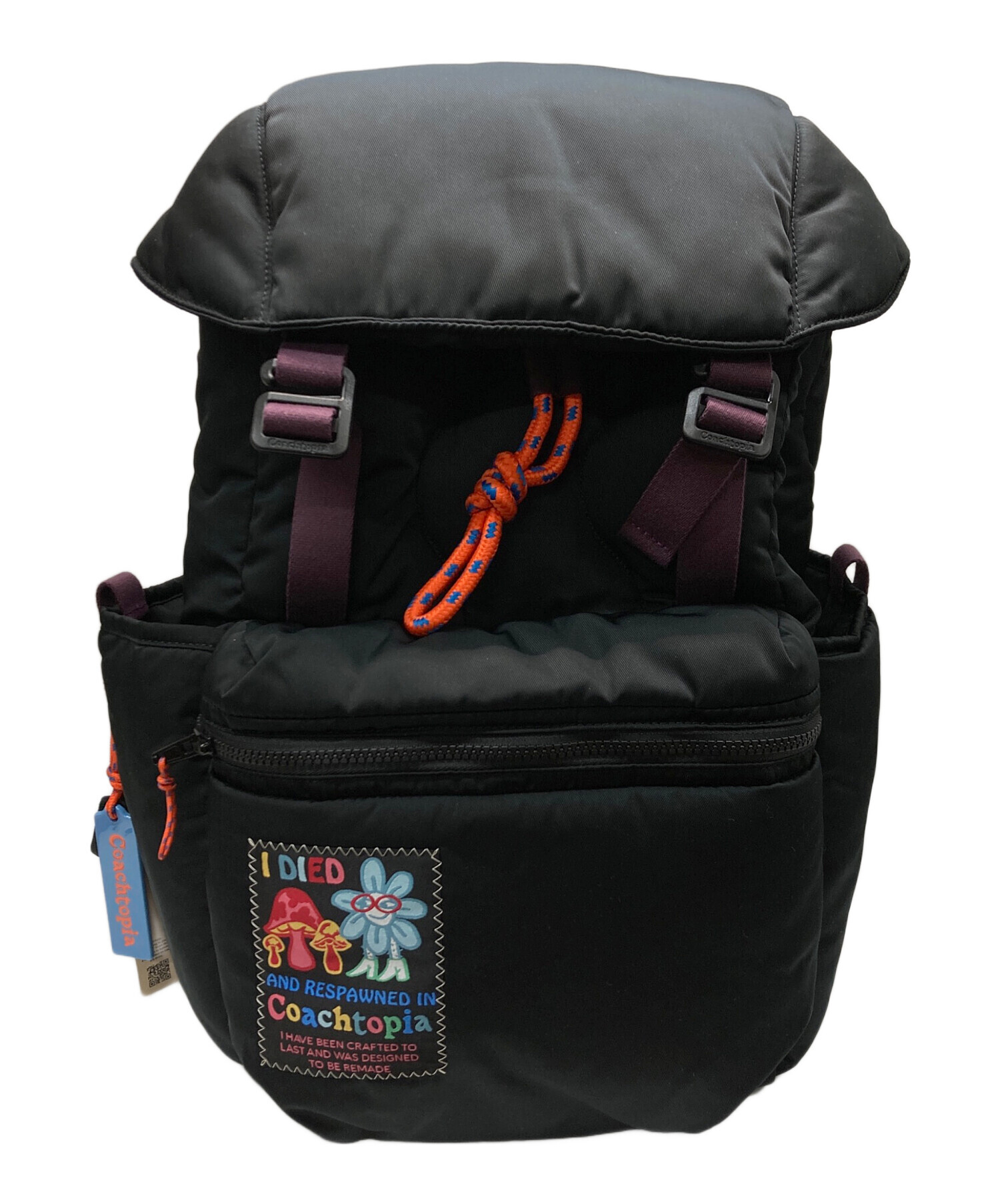 【美品】Coachtopia ループ バックパック リュック ブラック 中古・古着通販】Coachtopia (コーチトピア) ループ バックパック