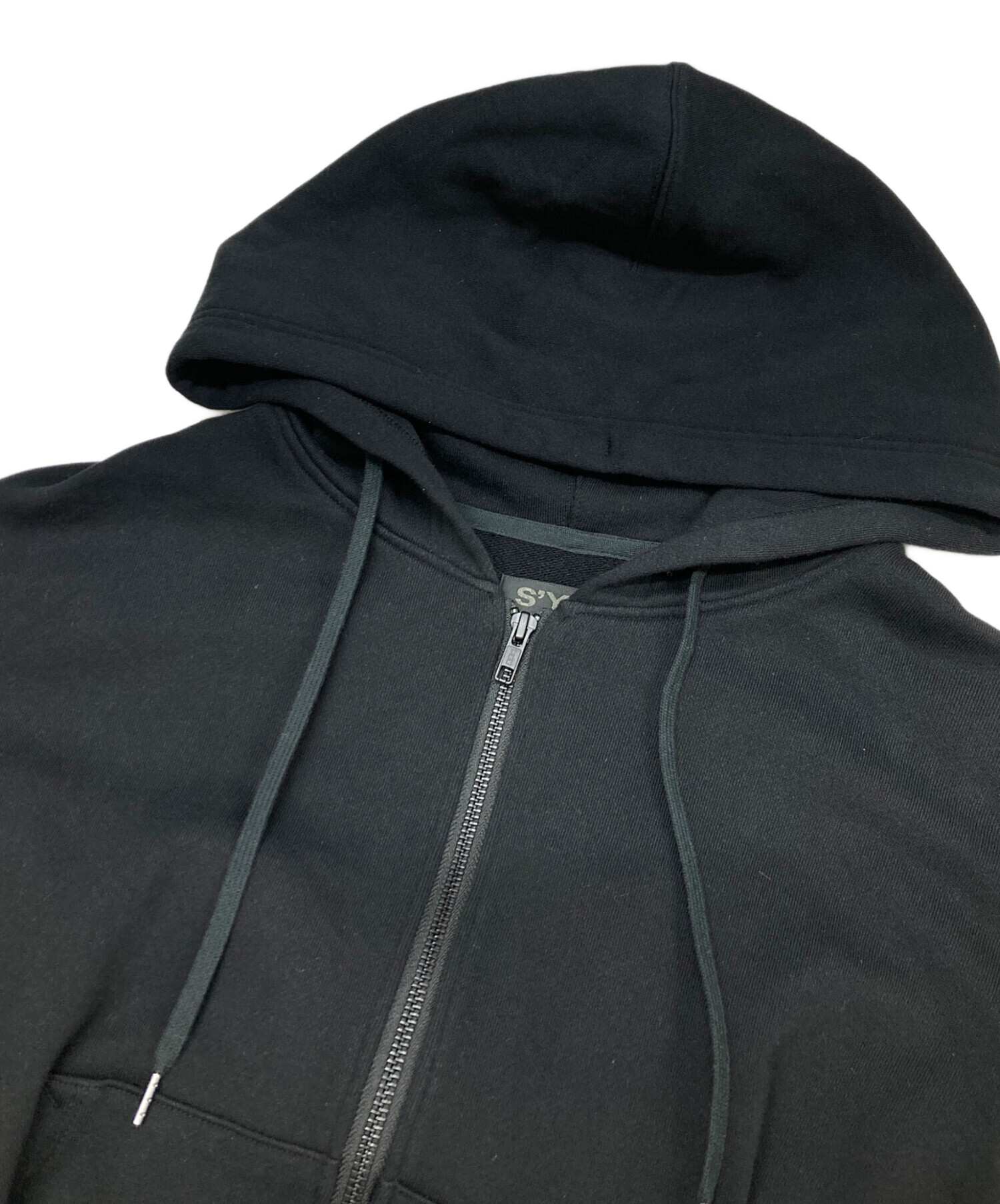 中古・古着通販】s'yte (サイト) FRENCH TERRY ASYMMETRICAL ZIP-UP