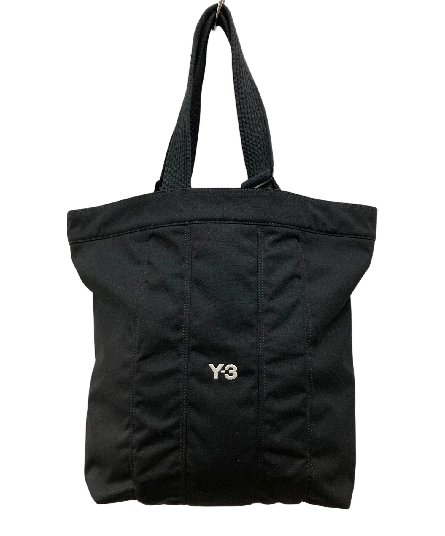 中古・古着通販】Y-3 (ワイスリー) ロゴトートバッグ ブラック 未使用 