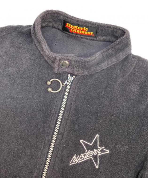 HYSTERIC GLAMOUR ダークグレー ジャケット 中古・古着通販】Hysteric Glamour (ヒステリックグラマー) パイル