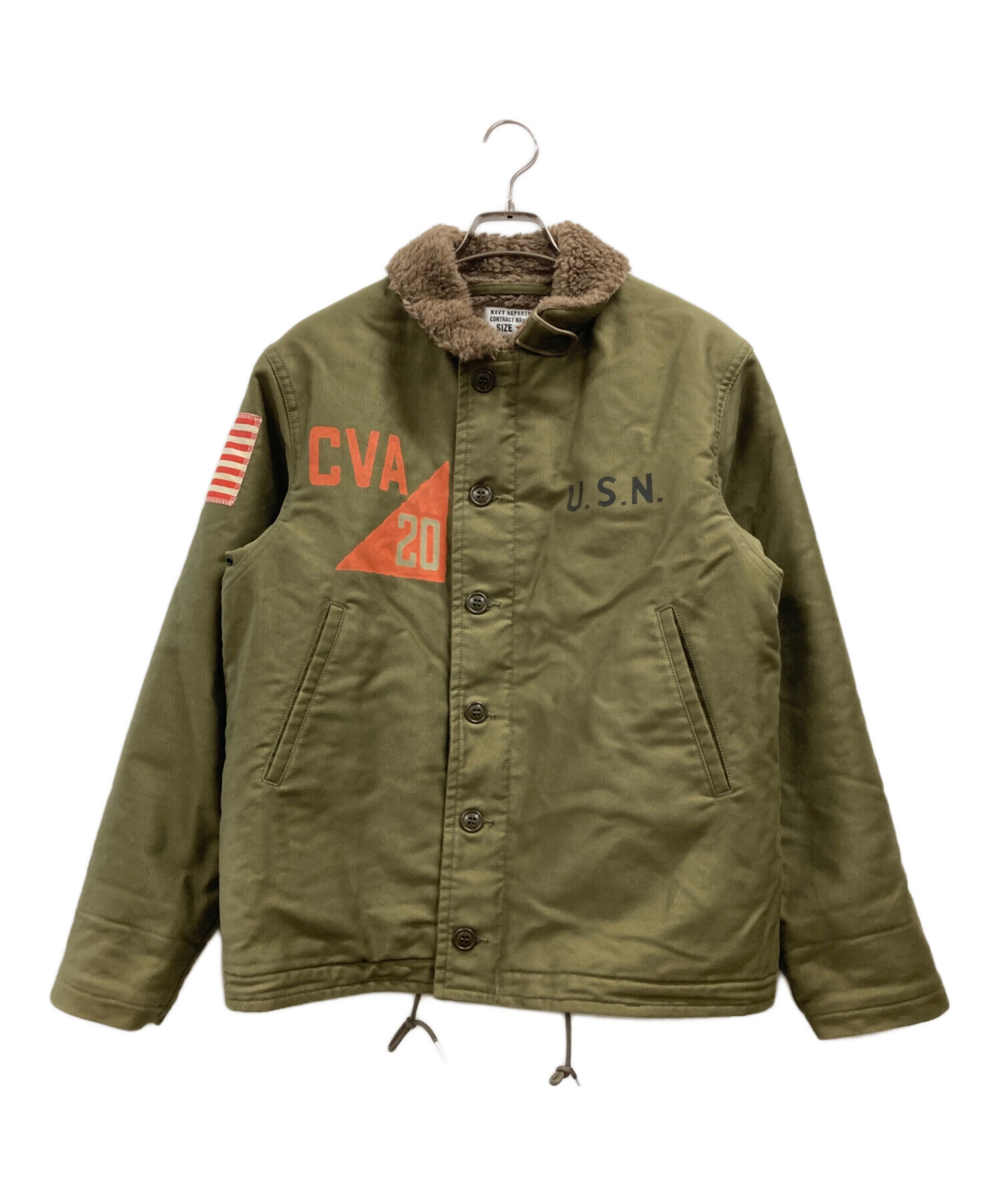 ジャケット・アウター TOYS MCCOY GASOLINEALLEY N-1 DECK JACKET 中古・古着通販】TOYS MCCOY (トイズマッコイ) N-1 DECK JACKET
