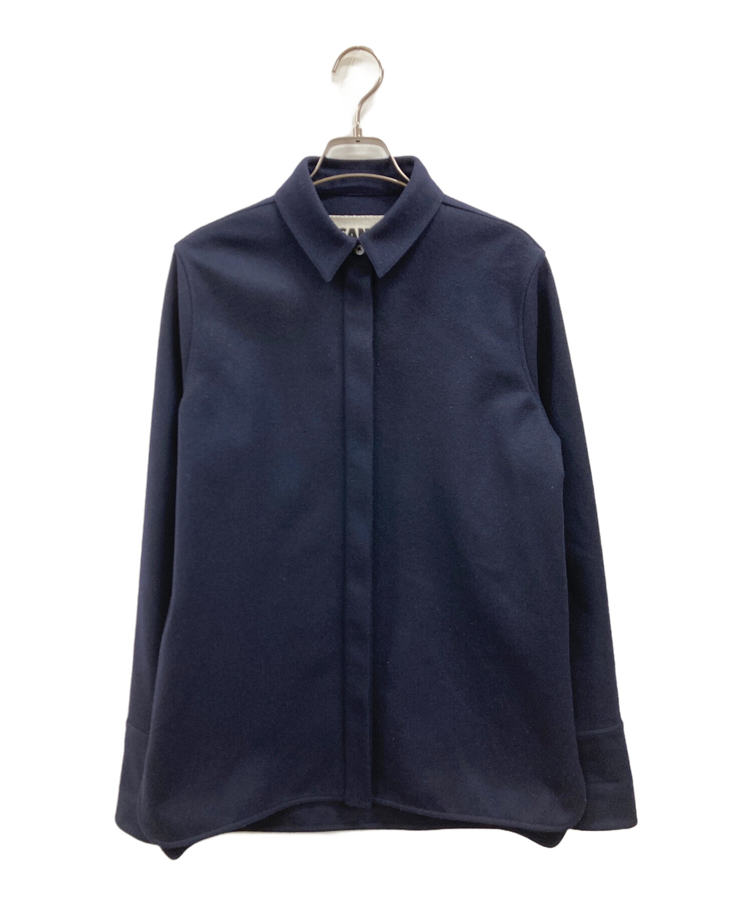 中古・古着通販】JIL SANDER+ (ジルサンダープラス) ウール比翼シャツ