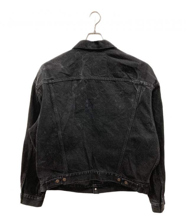 中古・古着通販】LEVI'S (リーバイス) 後染めブラックデニムジャケット