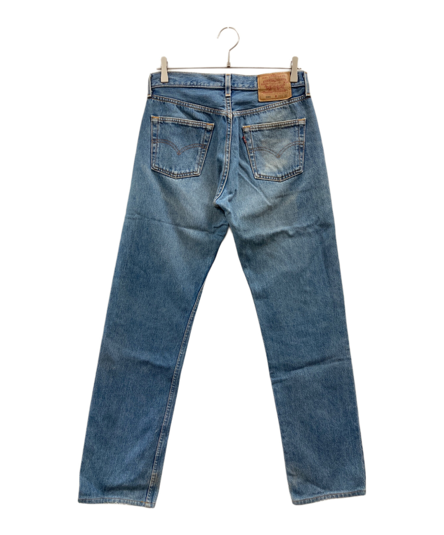Levi's 501 デニム置物 W30 L29 中古・古着通販】LEVI'S (リーバイス) 501デニムパンツ インディゴ