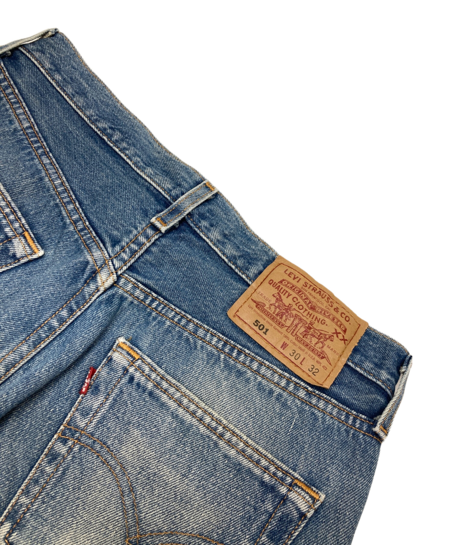 中古・古着通販】LEVI'S (リーバイス) 501デニムパンツ インディゴ