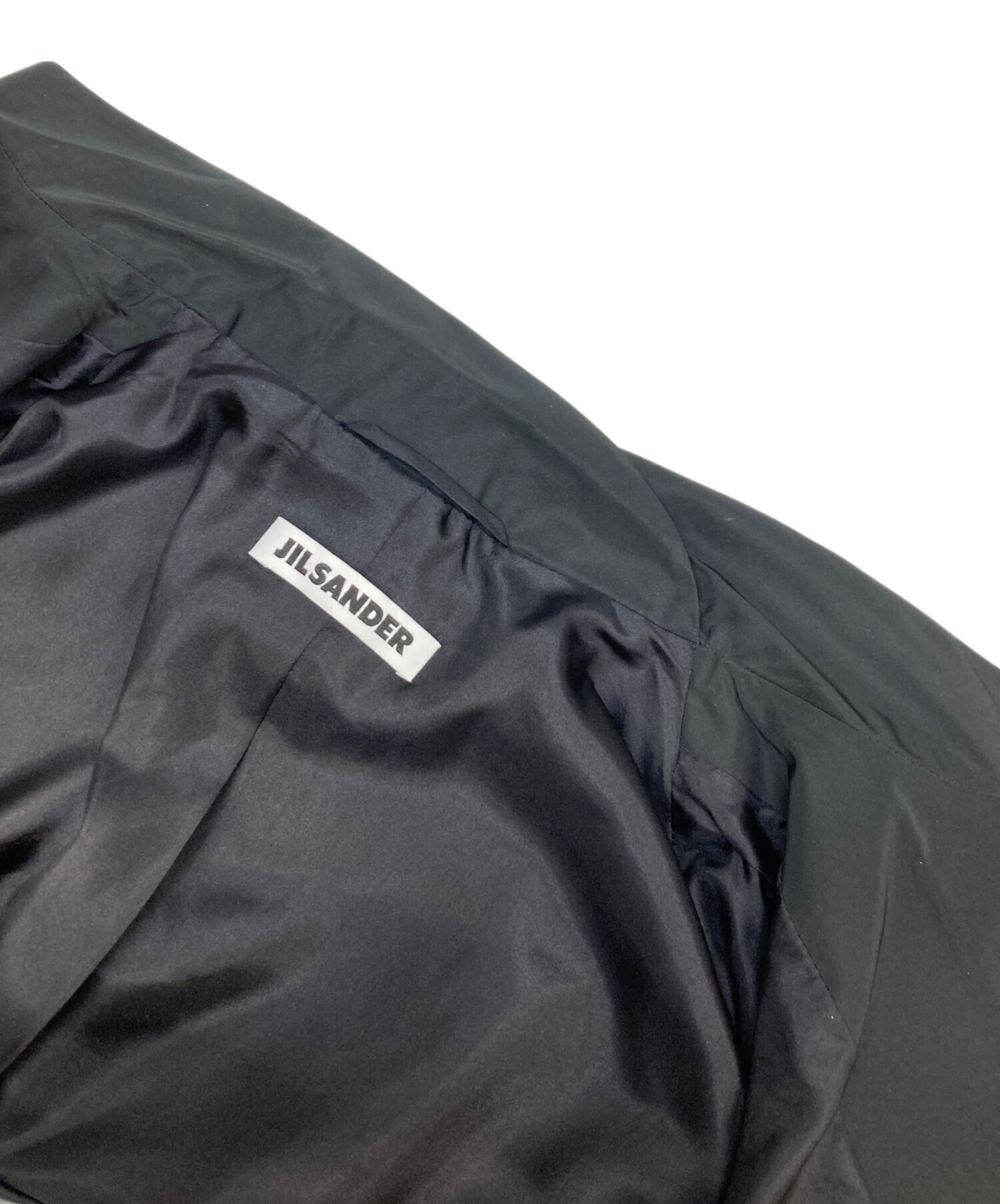 【JILSANDER】美品 ブラック サテンジャケット 34 S〜M 裏地付き 楽天市場】テーラードジャケット（ブランドジルサンダー）（メンズ