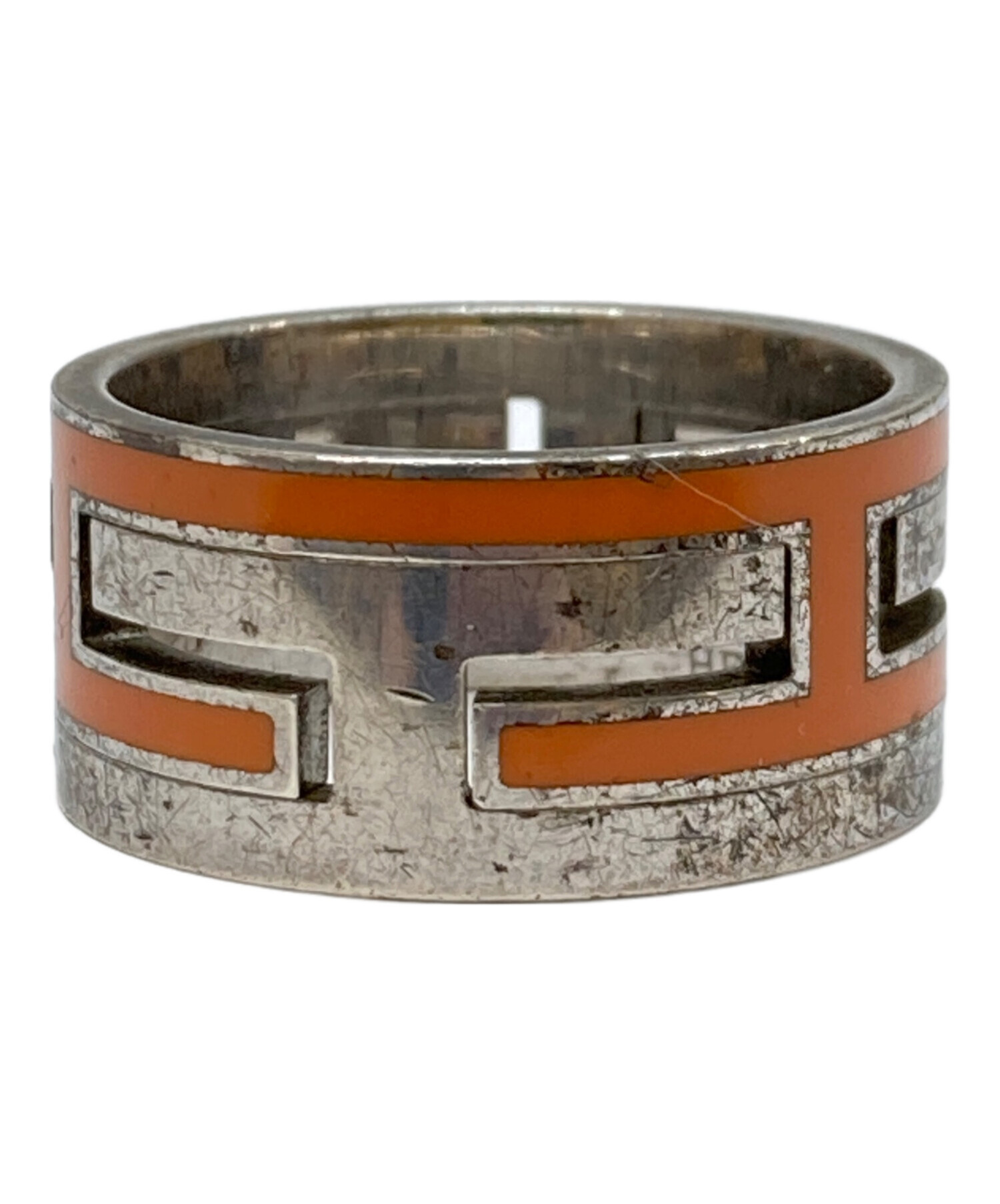 中古・古着通販】HERMES (エルメス) ムーブアッシュリング シルバー 中古・古着通販】HERMES (エルメス) ムーブアッシュリング シルバー