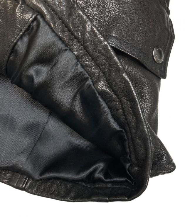 中古・古着通販】BELSTAFF (ベルスタッフ) レザージャケット ブラック