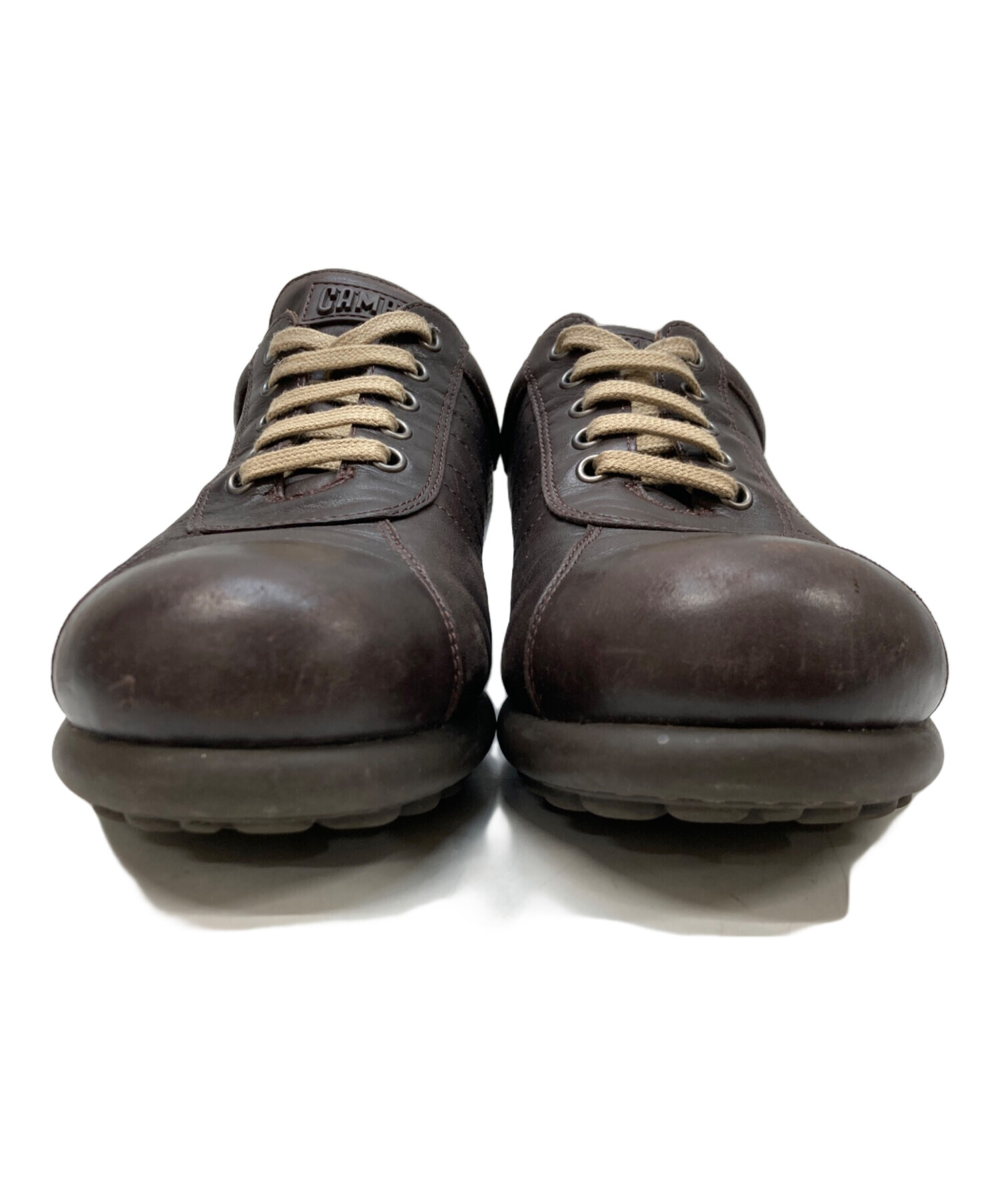 中古・古着通販】CAMPER (カンペール) レザースニーカー ブラウン