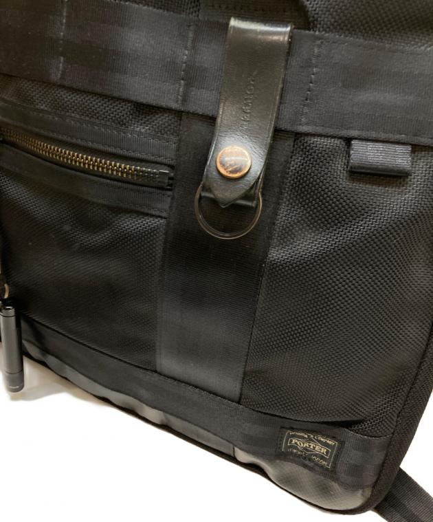 中古・古着通販】PORTER (ポーター) HEAT 2WAY BRIEFCASE ブラック