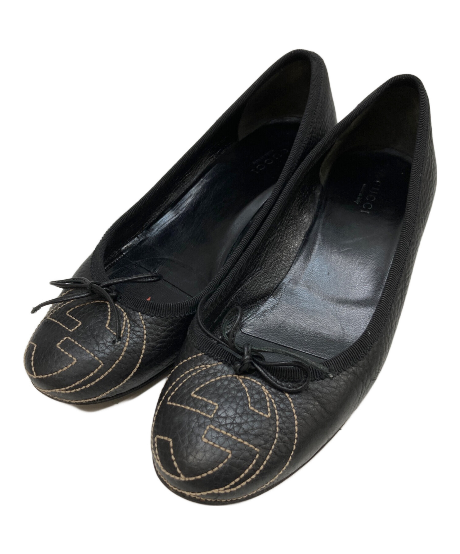 中古・古着通販】GUCCI (グッチ) インターロッキングGGパンプス 