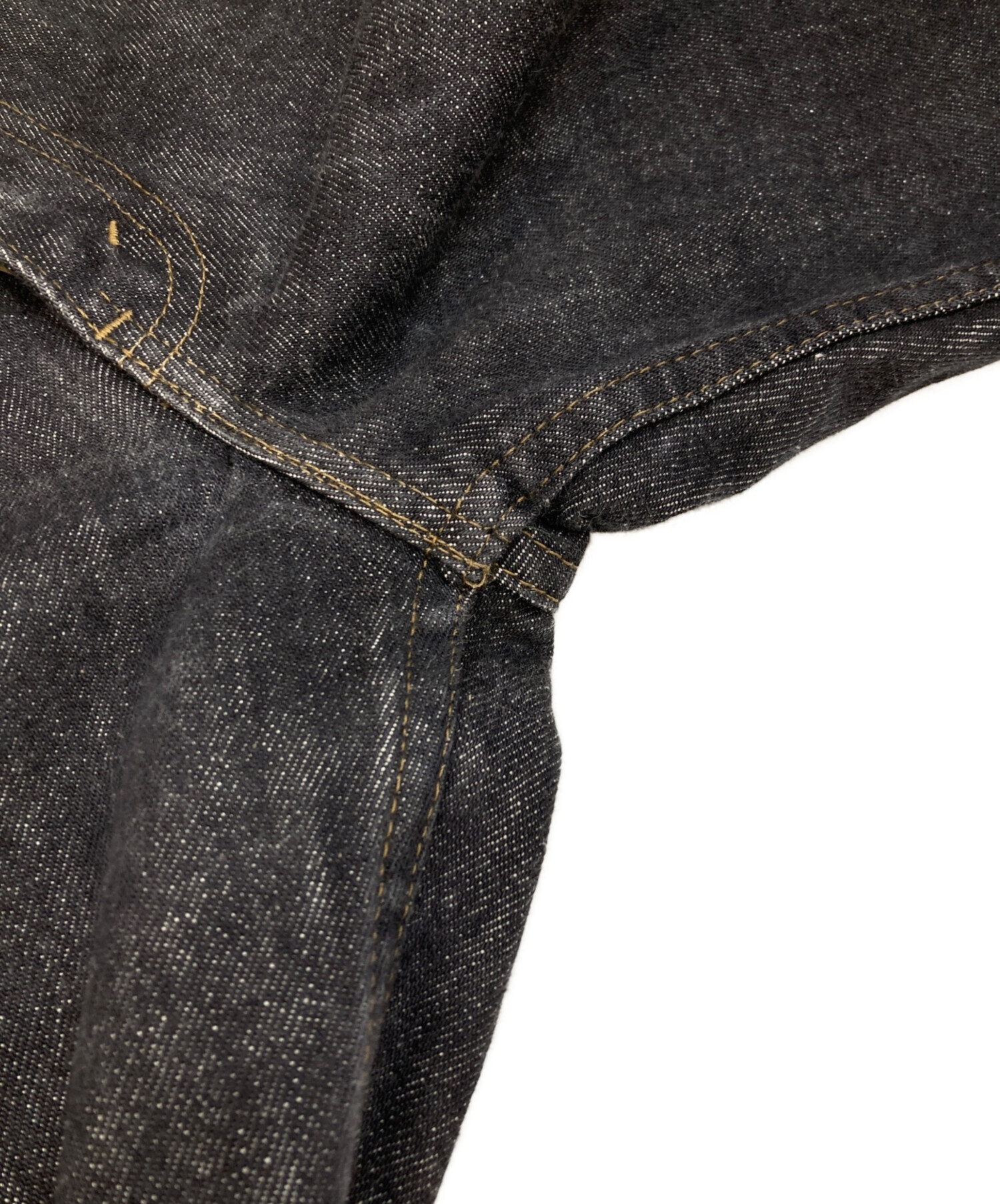 中古・古着通販】LEVI'S (リーバイス) 503先染めデニムパンツ ブラック