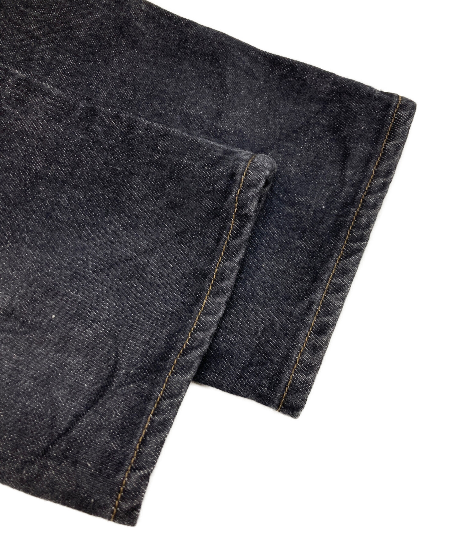 中古・古着通販】LEVI'S (リーバイス) 503先染めデニムパンツ ブラック