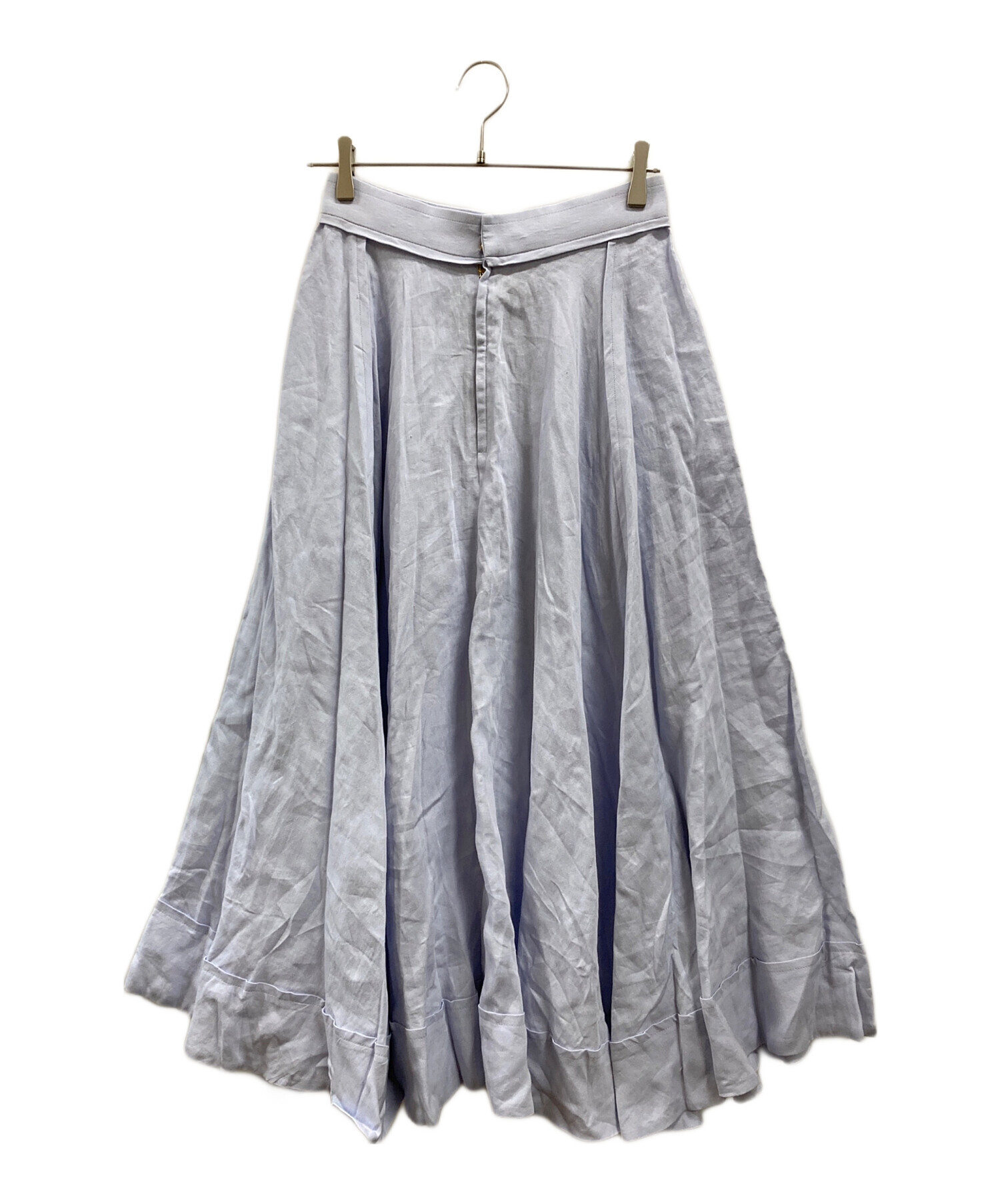 MADISONBLUE Tuck Circular Skirt Linen