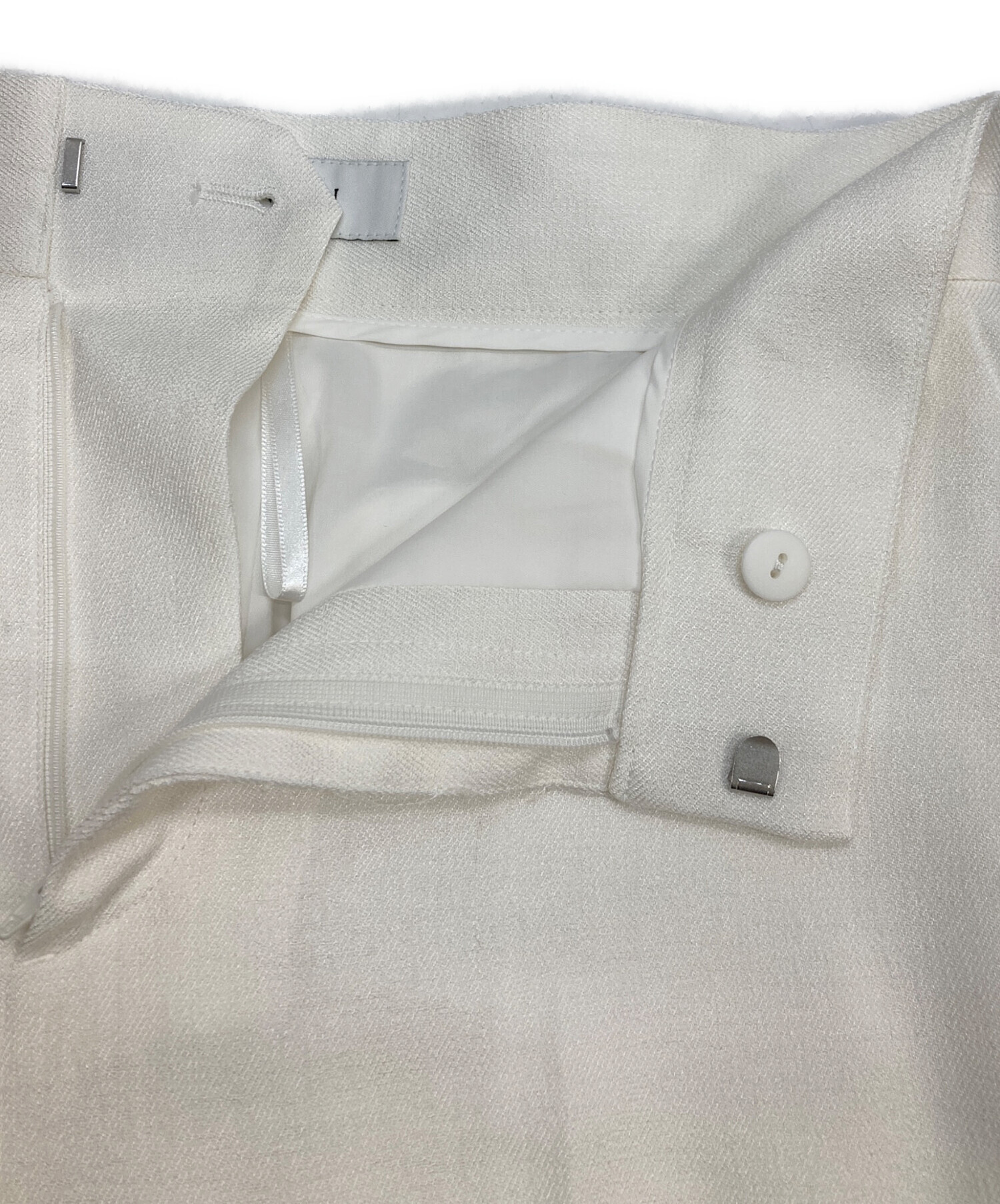 中古・古着通販】ANAYI (アナイ) パンツ ホワイト サイズ:38｜ブランド