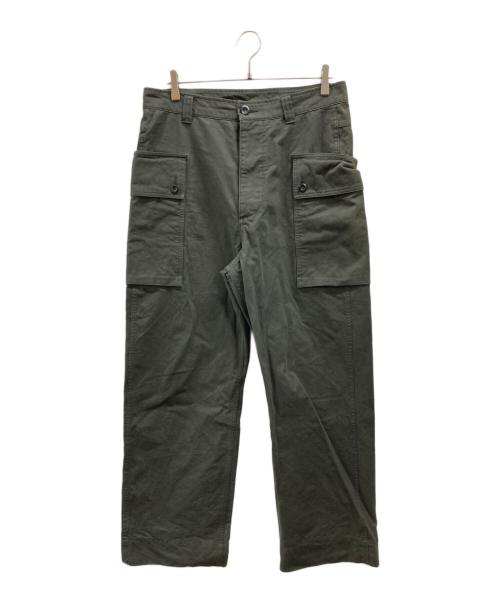 中古・古着通販】MHL (エムエイチエル) PLAIN COTTON DRILL グリーン