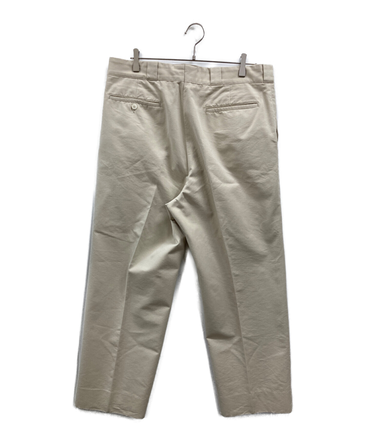 中古・古着通販】COMOLI (コモリ) ポストワークツイル パンツ ベージュ