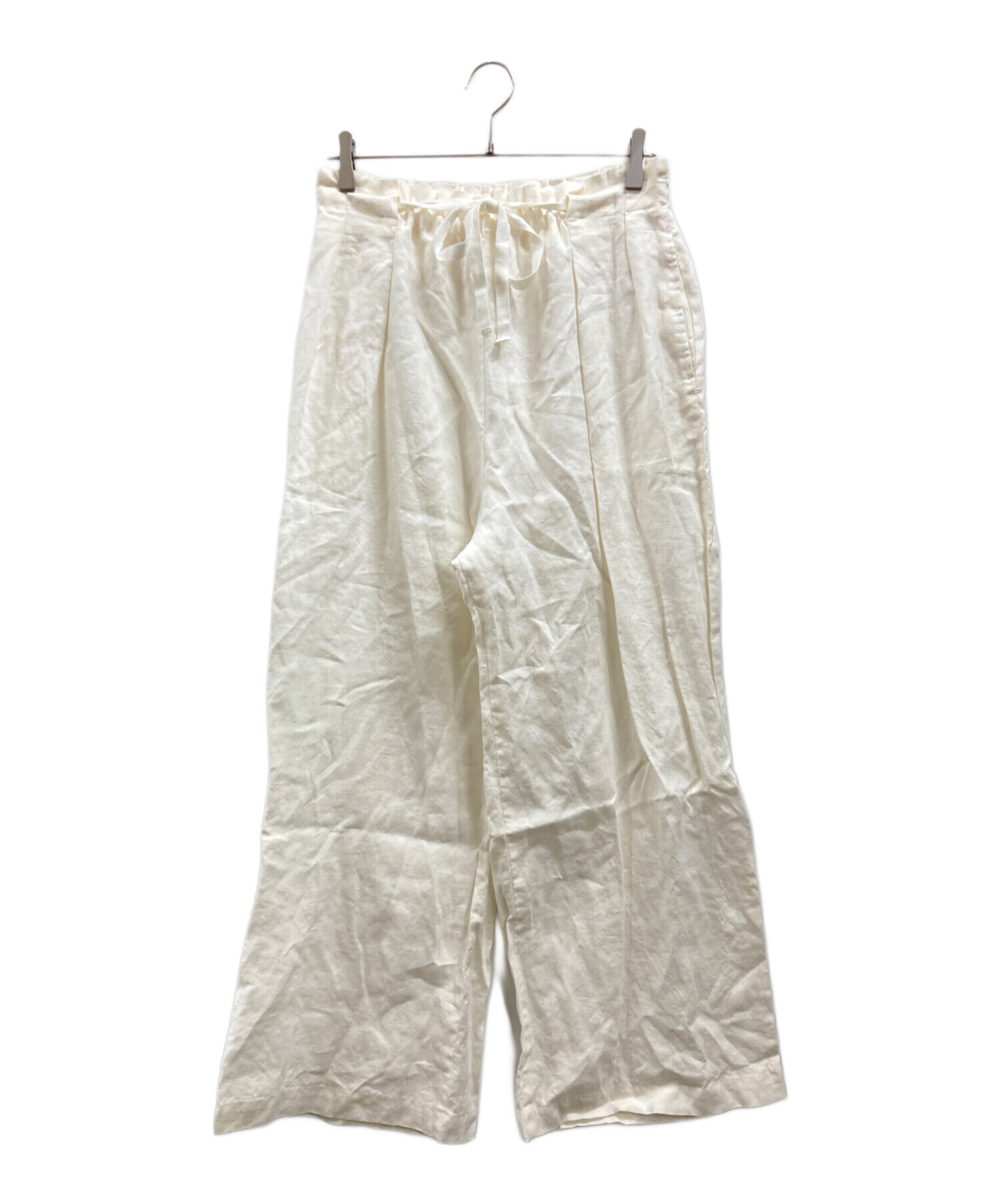 未使用品 HOUSE OF LOTUS リネンフリルパンツ 中古・古着通販】house of lotus (ハウスオブロータス) リネンワイド