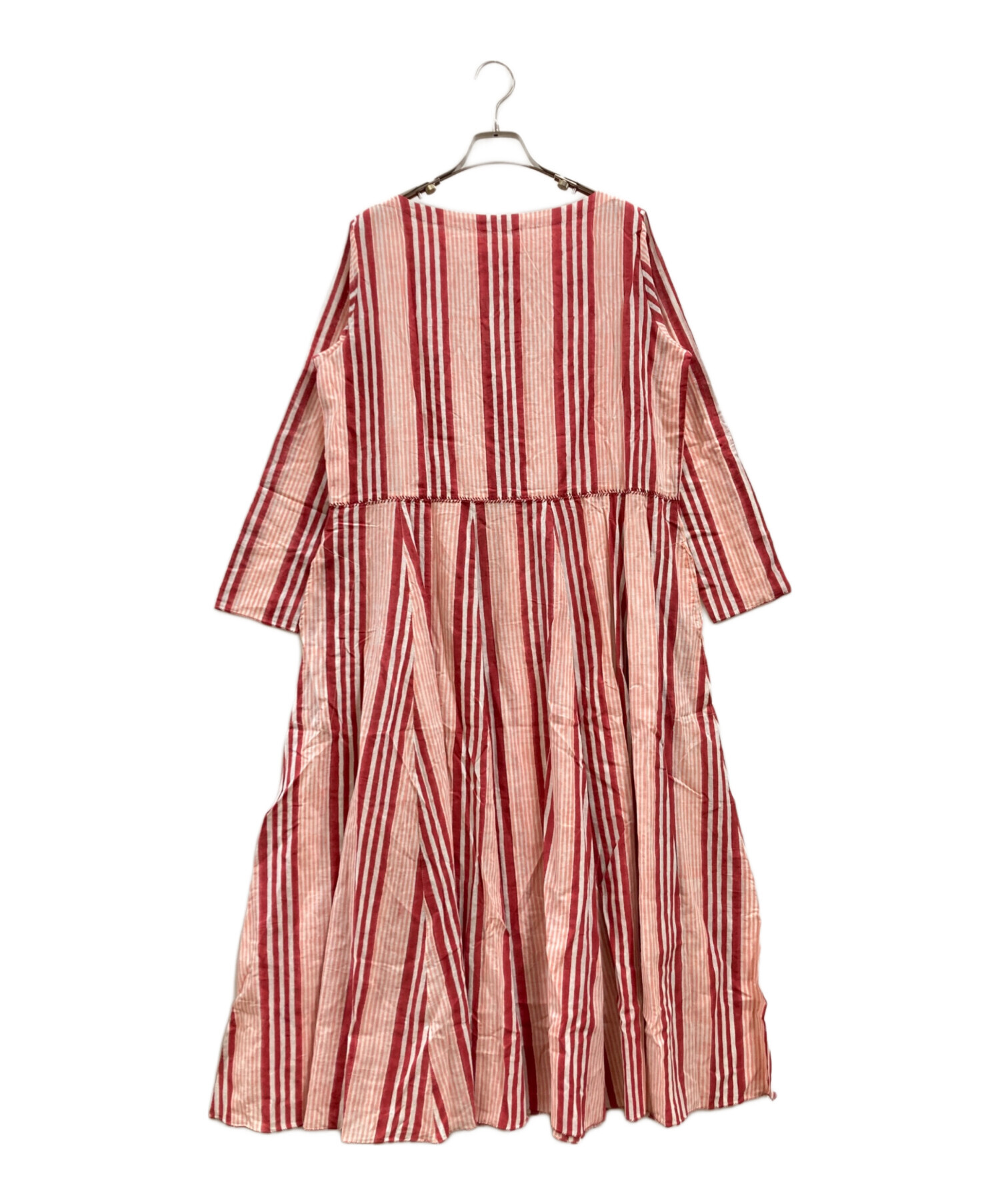 HOUSE OF LOTUS カディコットンワンピース❤︎ 中古・古着通販】house of lotus (ハウスオブロータス) ストライプ